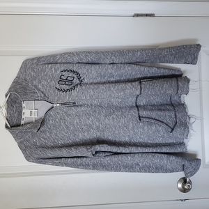 Victoria's secret pink 86 grey zipup pullover